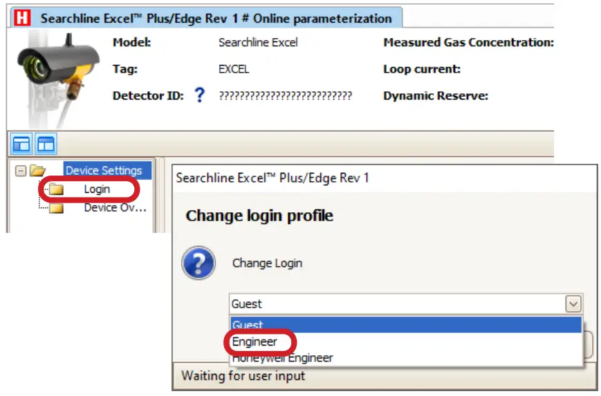 Honeywell Searchline Excel Plus Device Type Manager - Engineer