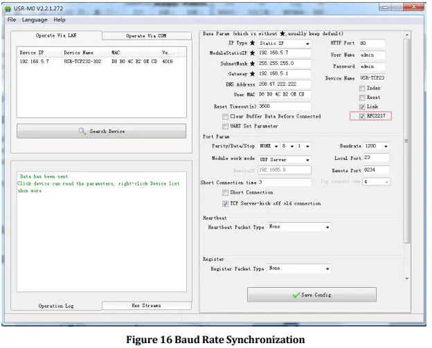 Baud Rate Synchronization