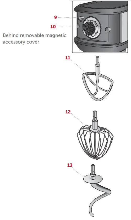 WOLF SM09 Series Stand Mixer - wolf 9