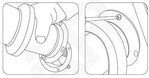 POLAR GE632 GE633 Beer Dispenser - Connecting the beer tower - 5