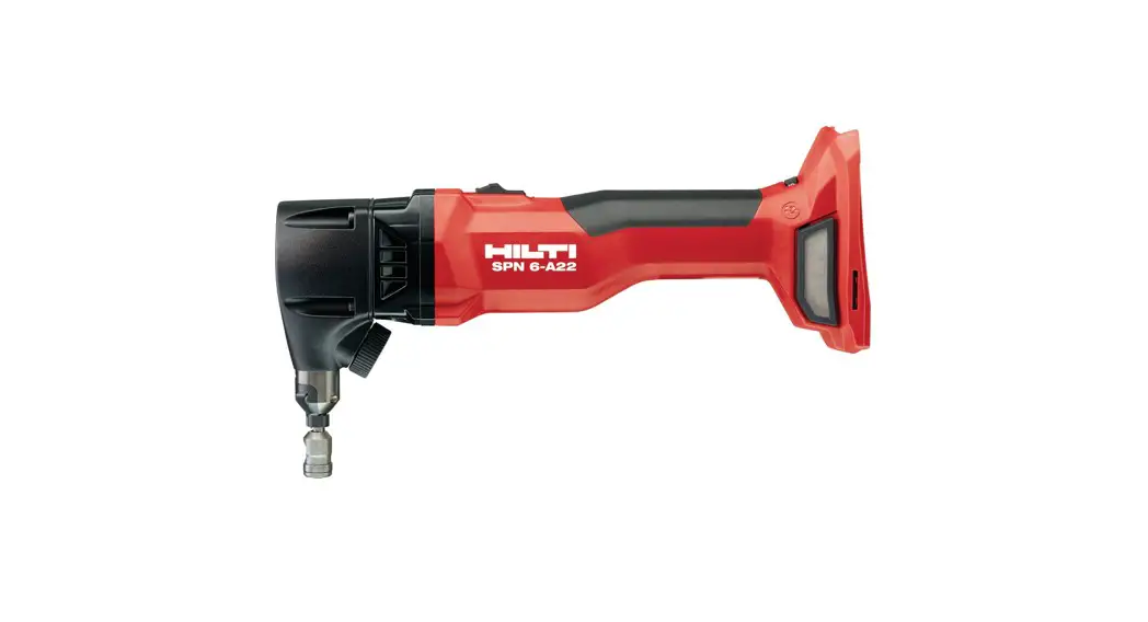 Hilti Spn 6­a22 Cordless Nibbler Instruction Manual