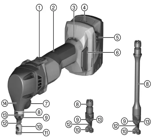 HILTI SPN 6 A22 Cordless Nibbler - overview 1