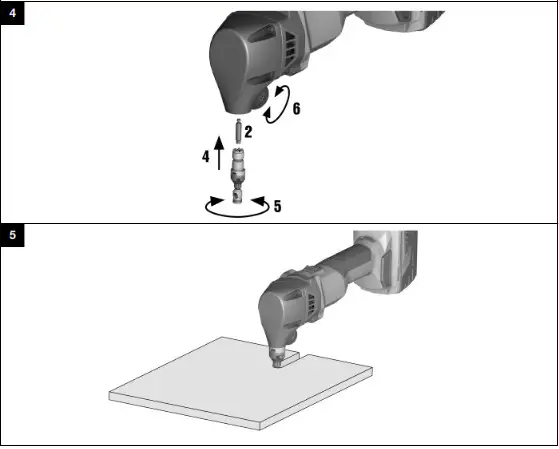 HILTI SPN 6 A22 Cordless Nibbler - overview 3