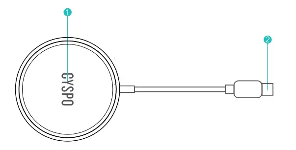 CYSPO-A113-Magnetic-Wireless-Charger-FIG-1