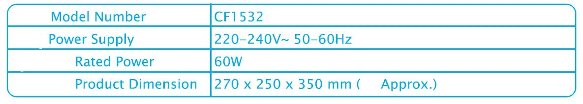 origo-CF1532-3D-Convection-Fan-Instruction-fig-15