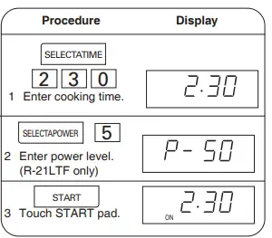Sharp R-21LCF Medium Duty Commercial Microwave 13