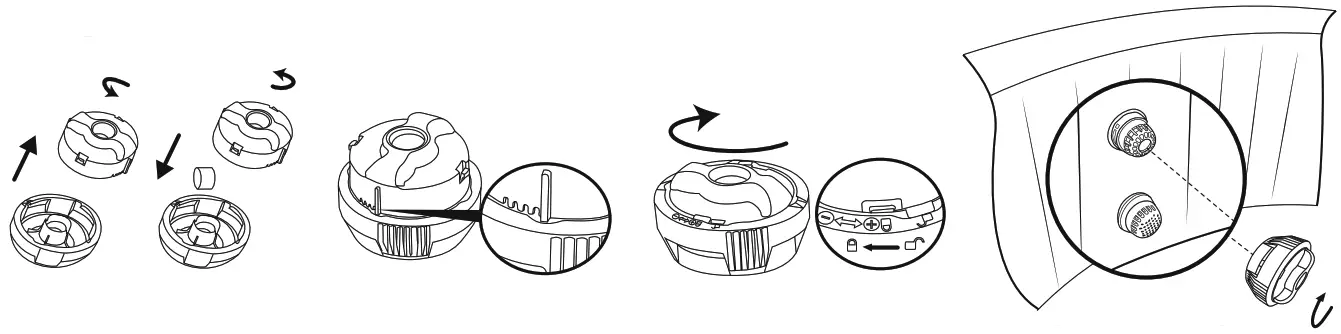 Bestway LAY Z SPA Miami AirJet Spa - Figure 11