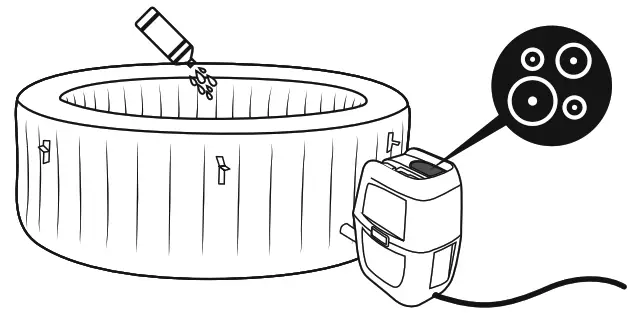 Bestway LAY Z SPA Miami AirJet Spa - Figure 12