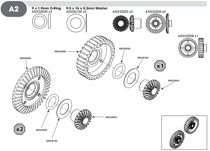 HORIZON AXI03009 RBX10 RYFT 1 10 Scale Rock Bouncer - A2