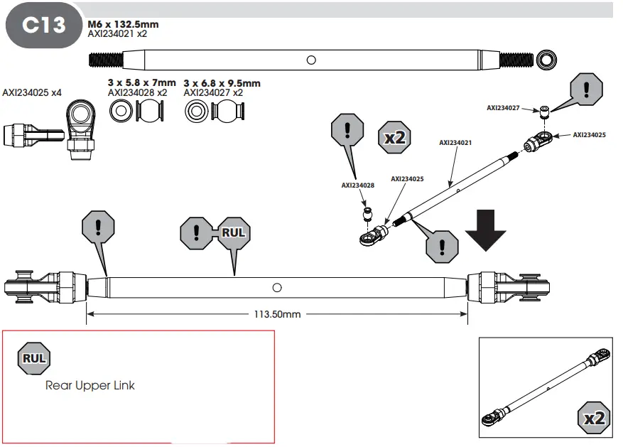 HORIZON AXI03009 RBX10 RYFT 1 10 Scale Rock Bouncer - C13