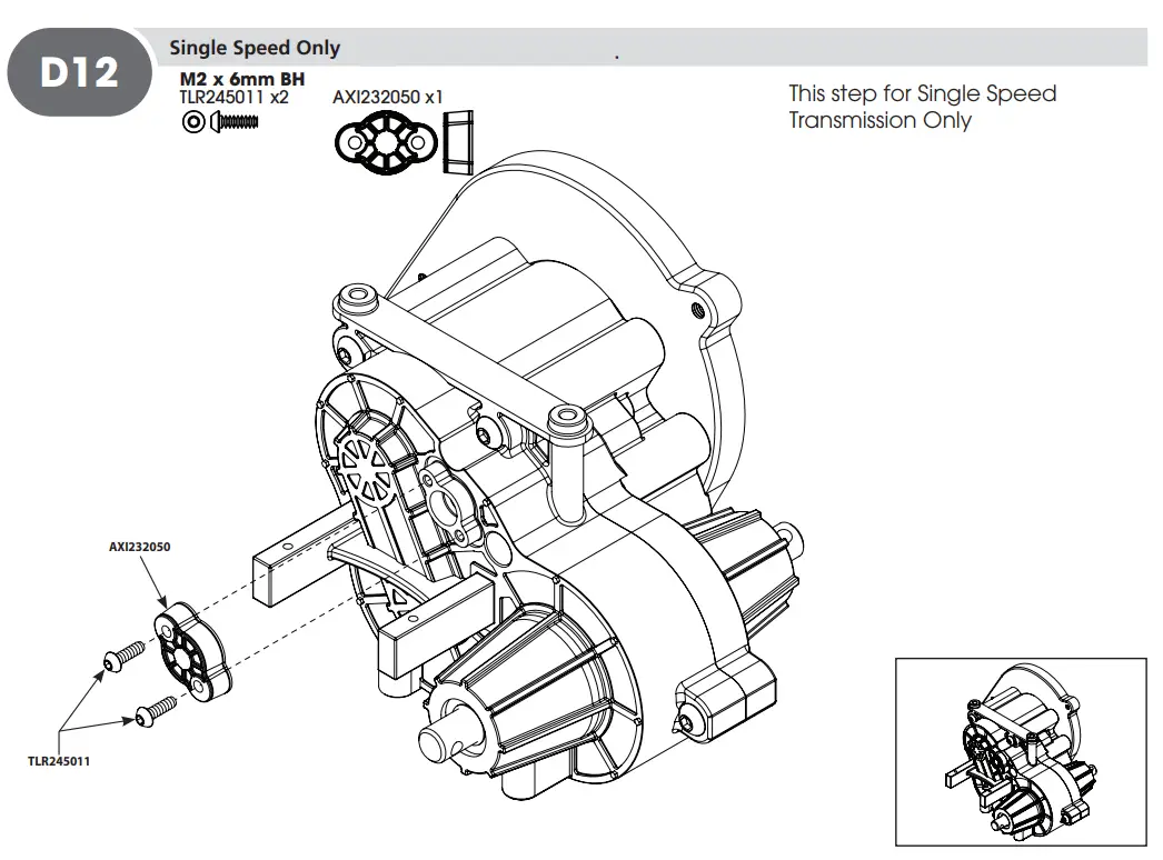 HORIZON AXI03009 RBX10 RYFT 1 10 Scale Rock Bouncer - D12