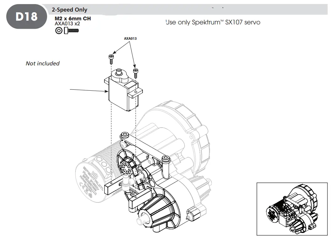 HORIZON AXI03009 RBX10 RYFT 1 10 Scale Rock Bouncer - D18