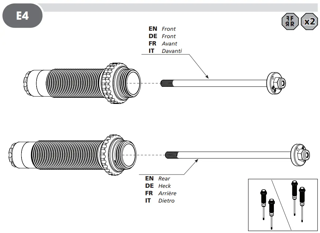 HORIZON AXI03009 RBX10 RYFT 1 10 Scale Rock Bouncer - E4