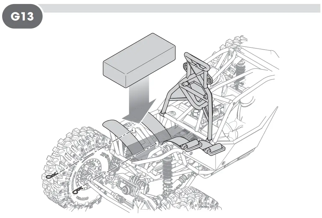 HORIZON AXI03009 RBX10 RYFT 1 10 Scale Rock Bouncer - G13
