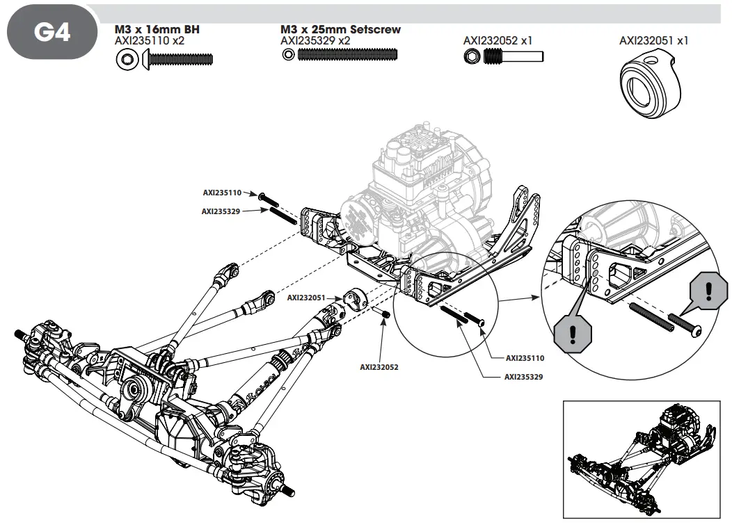 HORIZON AXI03009 RBX10 RYFT 1 10 Scale Rock Bouncer - G4