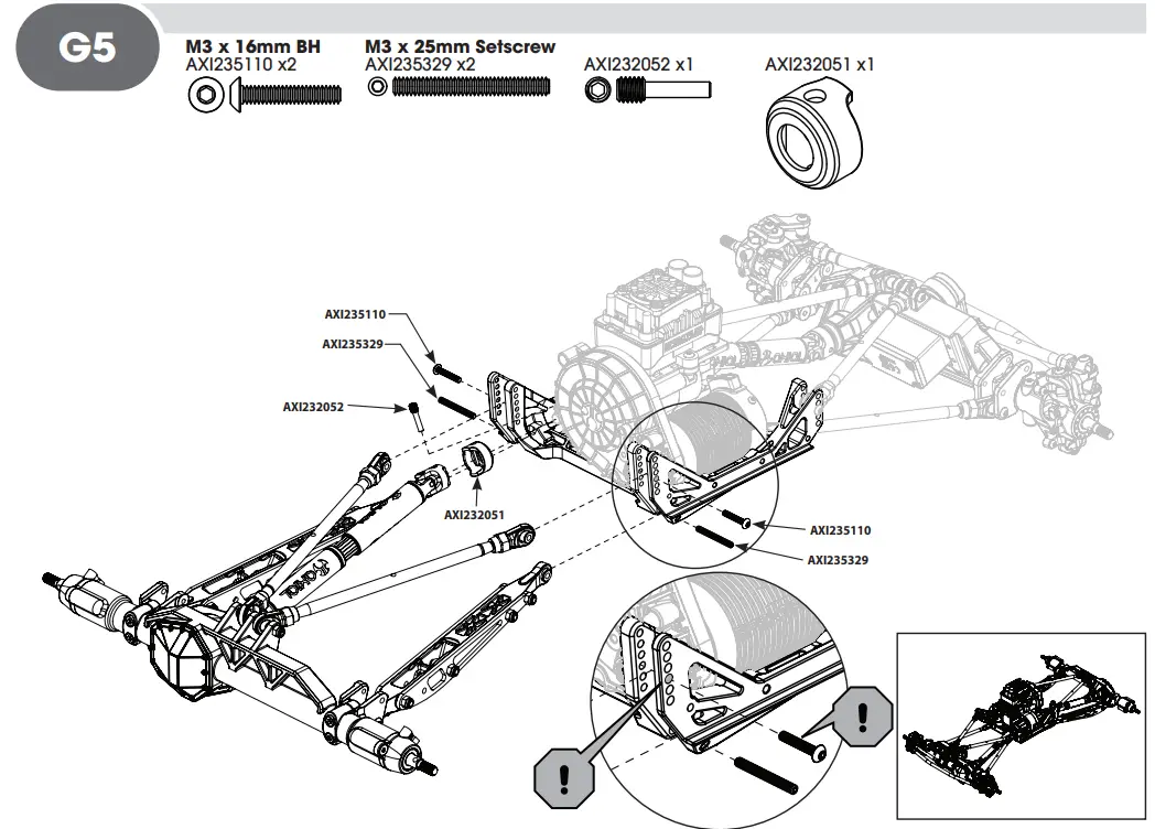 HORIZON AXI03009 RBX10 RYFT 1 10 Scale Rock Bouncer - G5