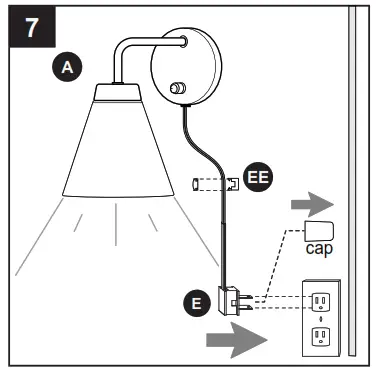 allen plus roth WS67-1BNK, WS67-1BRZ Wall Sconce - 15