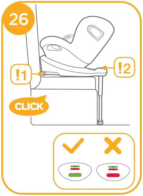 Using in the Rear Facing Mode
