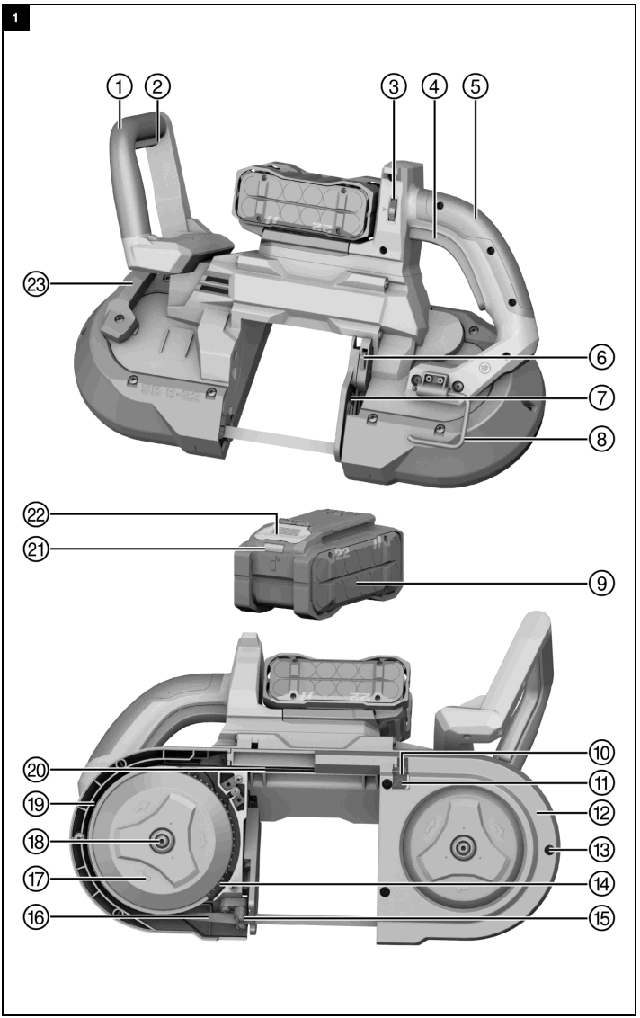 HILTI SB 6 22 Nuron Cordless - FIGURE 1
