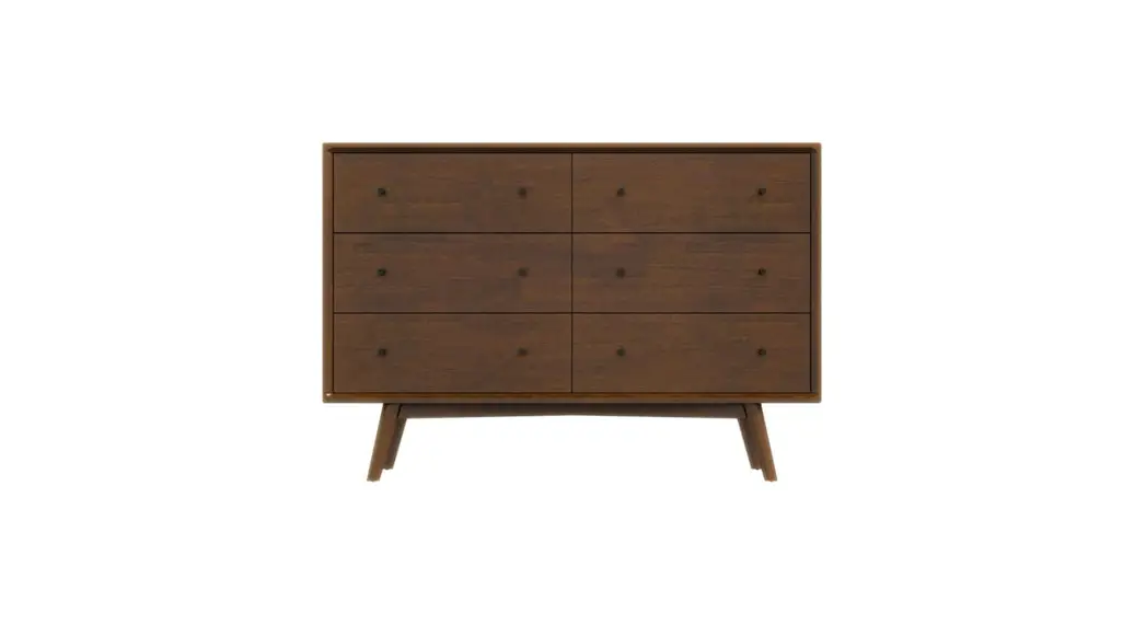 Ashcroft Imports Furniture Co Ash8983 Francesca 6-drawer Brown Solid Instruction Manual