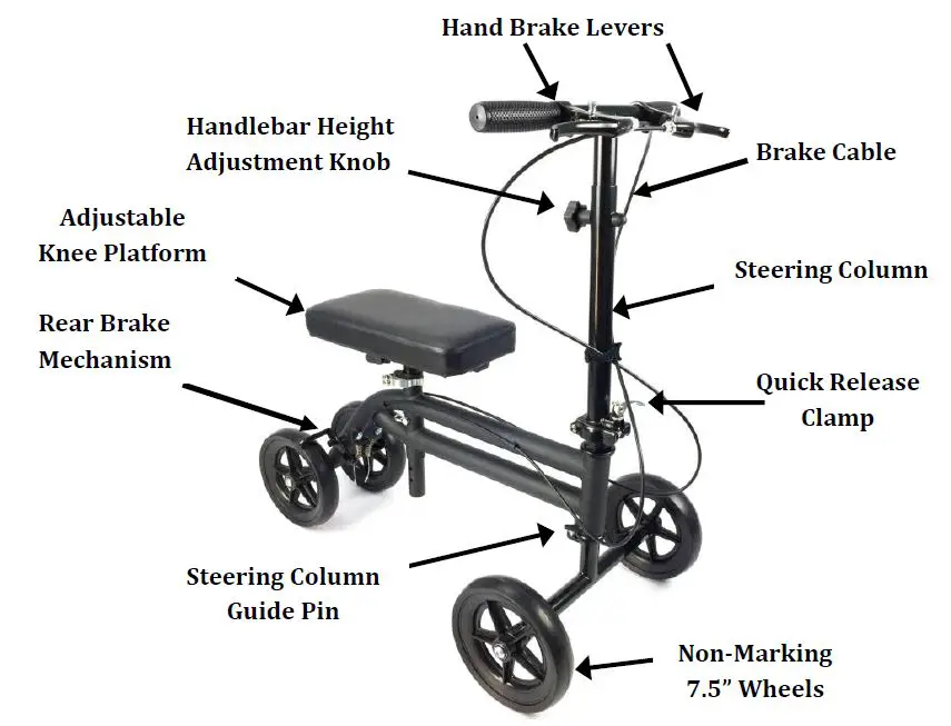 ELENKER-Steerable-Knee-Walker-img-1