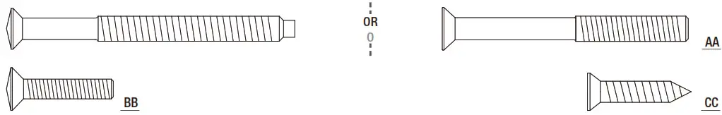 Feikeer G00 KPDA619A XP Electronic Keypad Keyed Deadbolt - Part