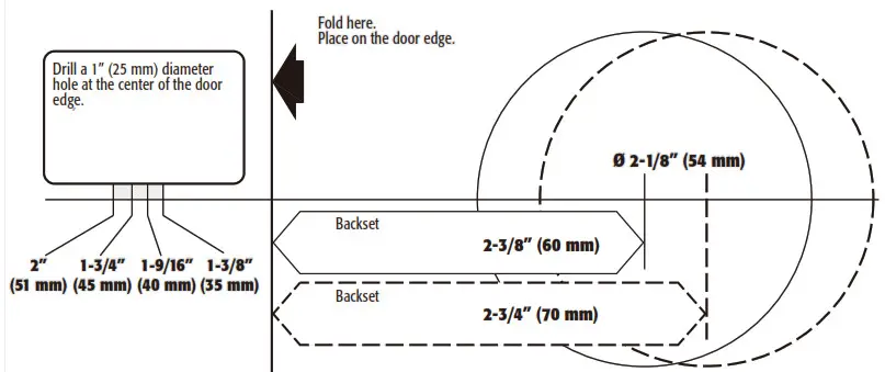 Feikeer G00 KPDA619A XP Electronic Keypad Keyed Deadbolt - TEMPLATE