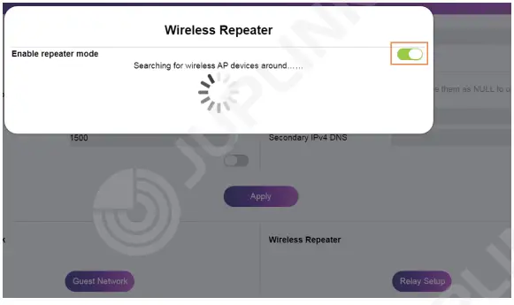 Juplink RX4-1800 Dual Band Mesh WiFi 6 Router - figure 3