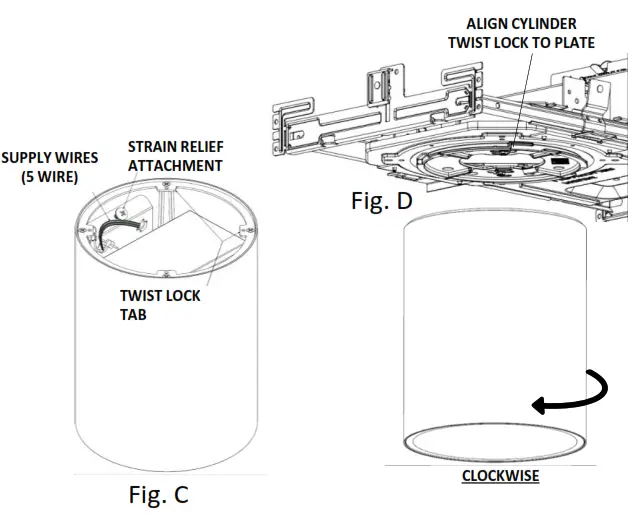 LIGHTOLIER Calculite LED 4 Inch Cylinder - 10