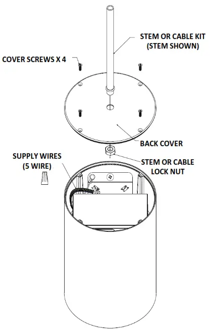 LIGHTOLIER Calculite LED 4 Inch Cylinder - 7