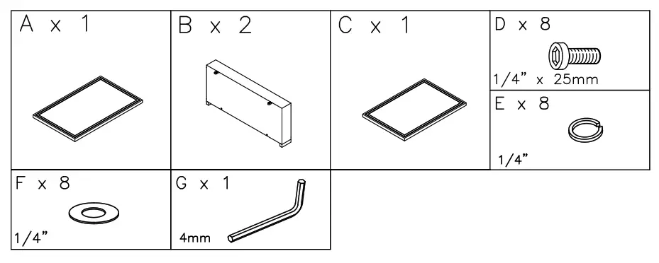 ASHLEY P783-701 Grasson Lane Outdoor Coffee Table - 1