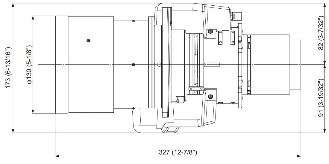 Panasonic ET-EMW200 3LCD Projector Zoom Lens - Figrue 15