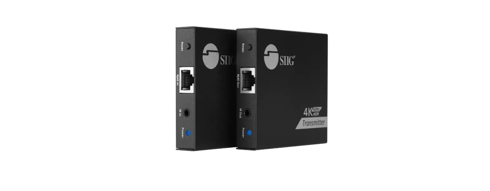 Siig 4k60hz Hdmi Over Cat6 Extender With Loopout And Ir - 50m User Guide