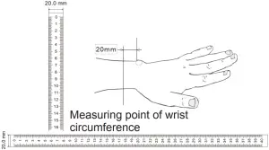 BPW 300 - Measure wrist circumference