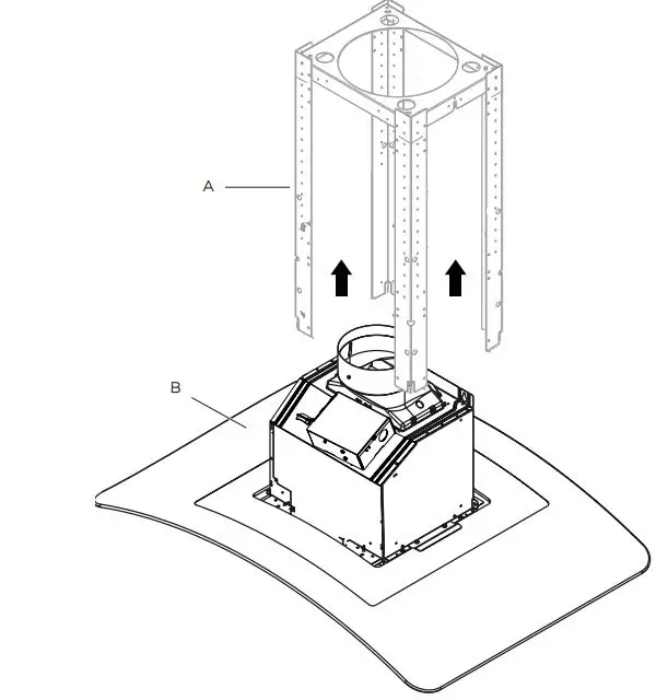 arietta-ADI436SSB-36-Inch-Stainless-Steel-Convertible-Chimney-Style-Island-Mount-Hood-fig 15
