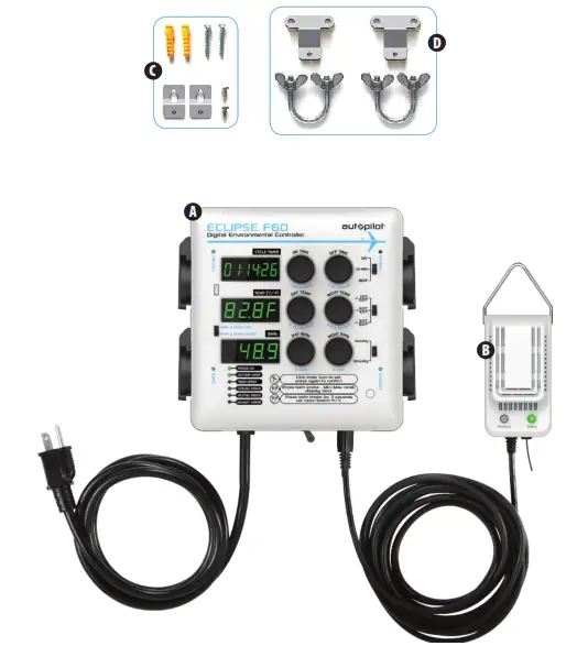 autopilot ECLIPSE F60 Digital Environmental Controller - fabric 2