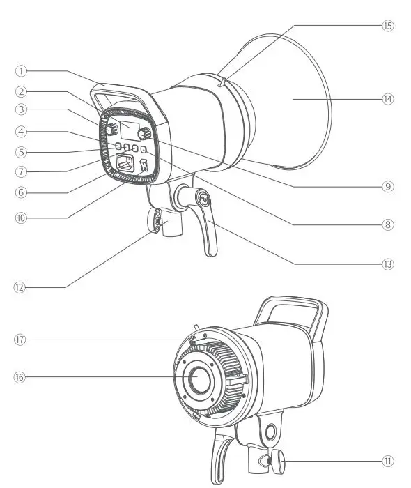 Godox-ML60Bi-Bi-Color-LED-Video-Light-fig-1
