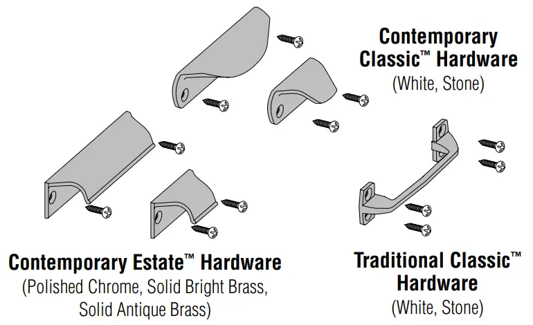 Andersen 400 Series Sash Finger Lift Double Hung Windows - fig 1
