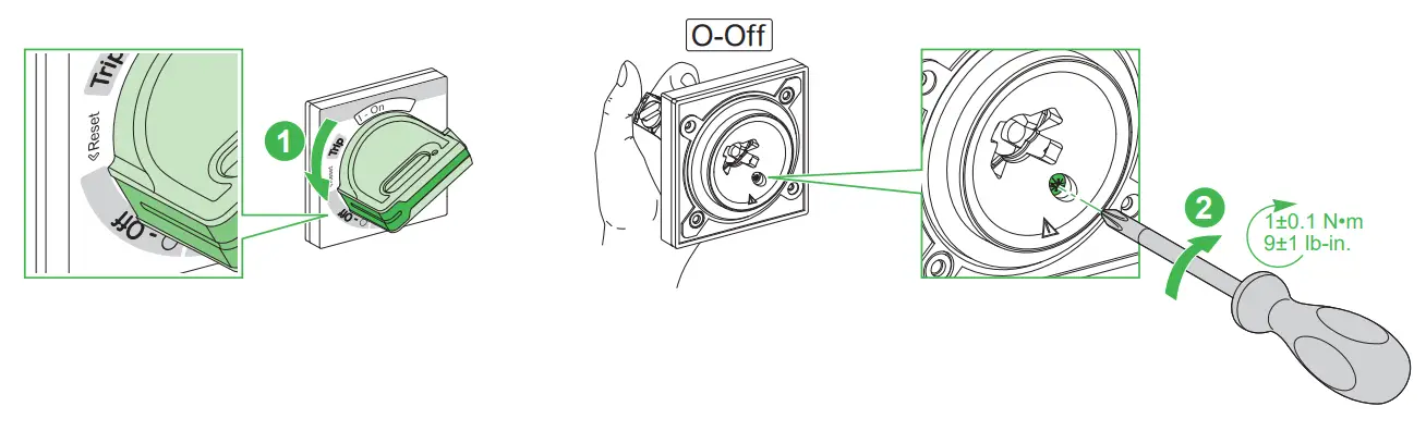 Deactivation of Door Interlock in I-On and Trip Position