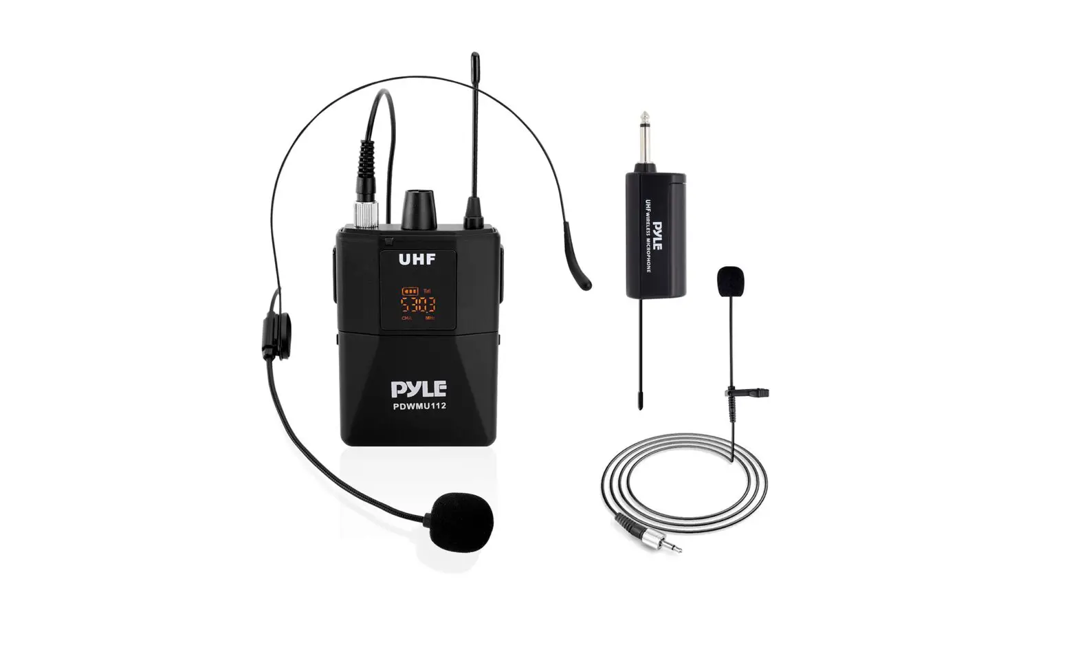 Pyle Uhf Wireless Microphone System Pdwmu211 User Manual