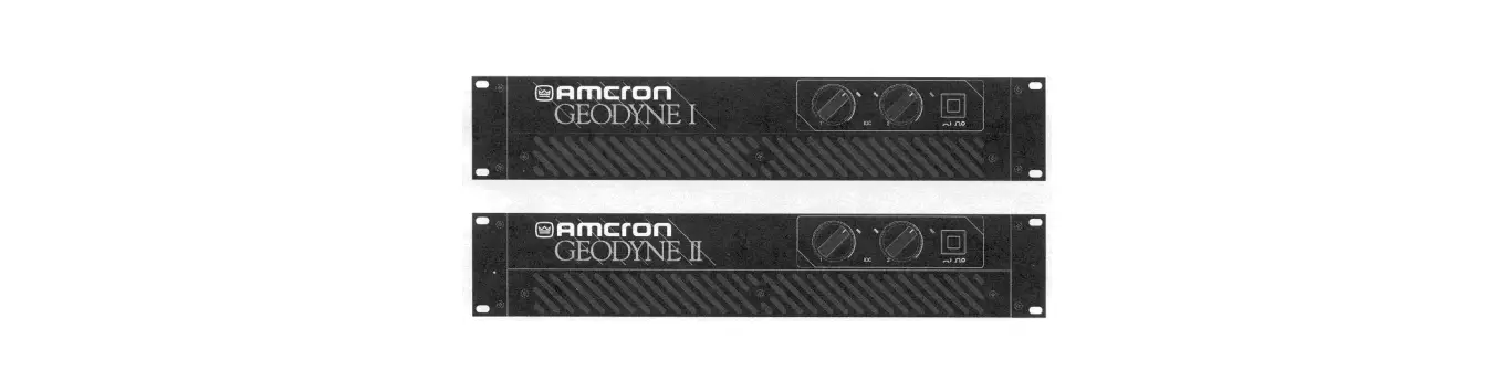 Amcron Geodyne Professional Power Amplifier Owner's Manual
