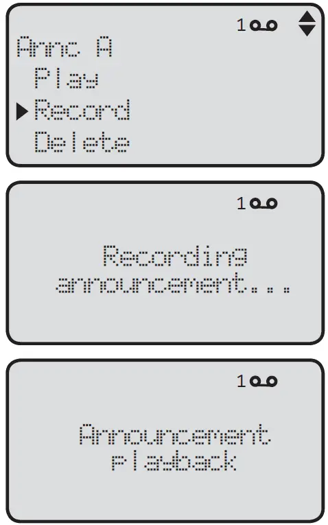 at t Two-line Corded Telephone ML Answering system settings 1