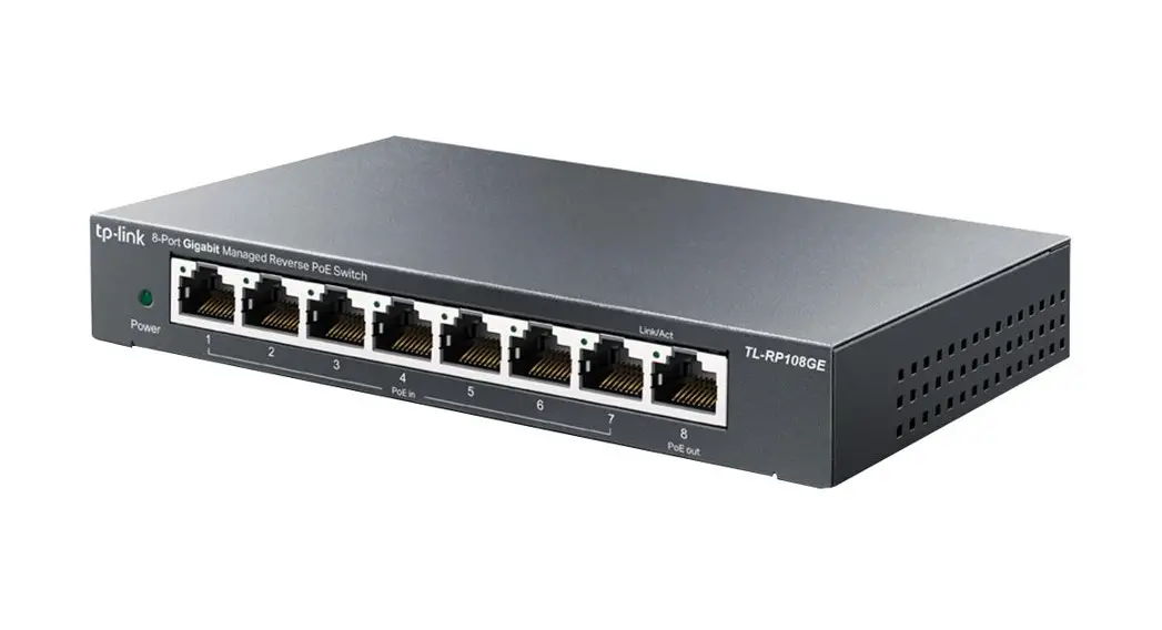 Tp-link Tl-rp108ge 8-port Gigabit Managed Reverse Poe Switch Installation Guide