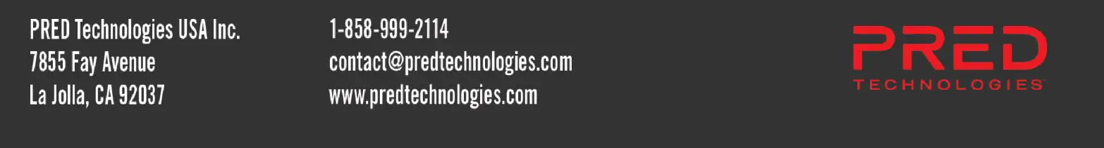 PRED TOKK CAM S6 - Contact info