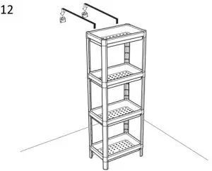 IKEA VESKEN Shelve-12