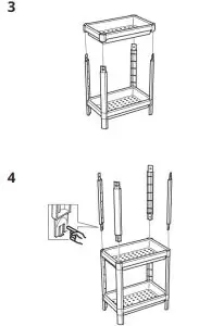 IKEA VESKEN Shelve-3