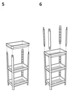 IKEA VESKEN Shelve-6