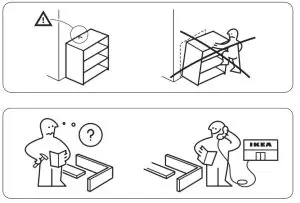 IKEA VESKEN Shelve-tools