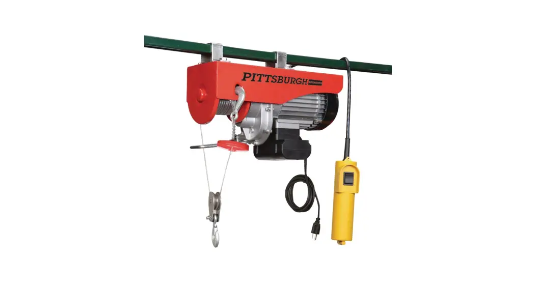 Pittsburgh Automotive 60344 Remote Controlled Electric Hoist Owner's Manual
