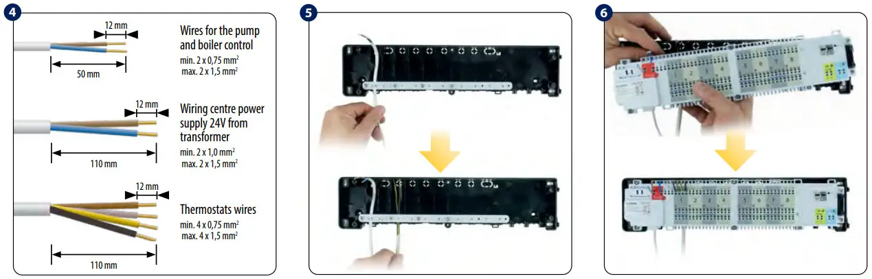 SALUS Wiring Centre 24V 8-Zones KL08NSB- INSTALLATION 2
